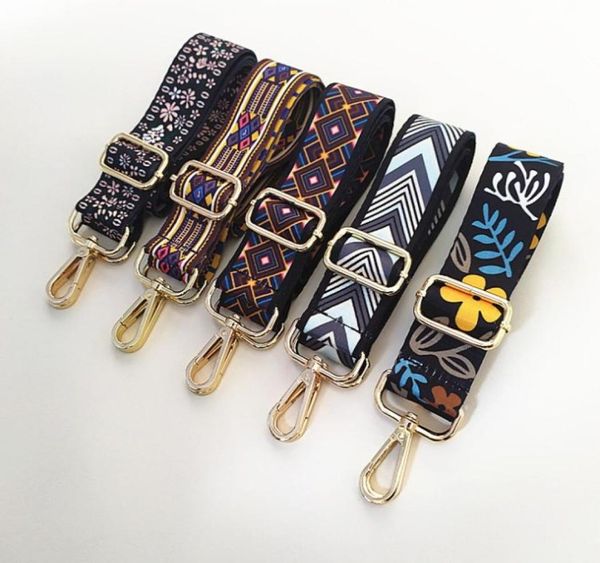 

rainbow adjustable strap handbag belt wide shoulder strap replacement strap accessory bag part adjustable belt for bag3850599, Black