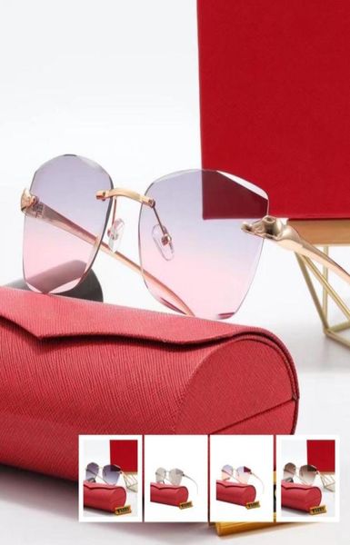 

designer glasses womens sunglasses eyeglass polarizing pc alloy rimless eyewear for women mens luxury sunglasses 21 arc gafas de s4123377, White;black