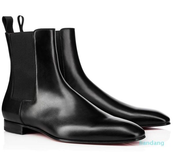

2020 luxurys designers shoes for men boots roadie flat for men ankle boots black brown suede/leather sneakers flats with box1179477