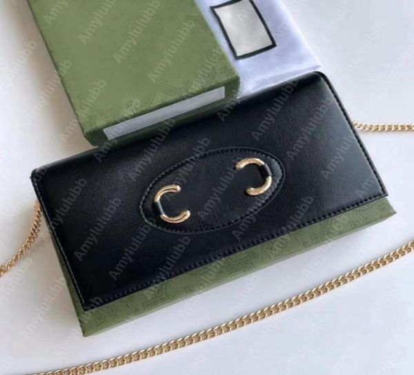 

luxurys designer wallet portefeuille leather bags pouch envelope women genuine handbag wallet on chain dicky0750 crossbody lady sh1840864, Red;black