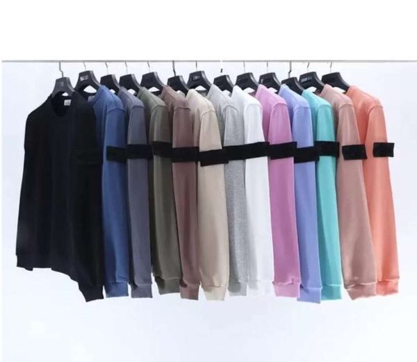 

designers mens toney stone brand island hoodie candy hoody stones women casual long sleeve couple loose o-neck sweatshirt leisure design369e, Black