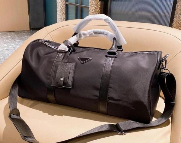 

praise and explosion men fashion duffle bag black nylon travel bags mens handle luggage gentleman business totes with 5343210