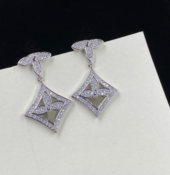 

fashion classic stainless steel gold plated stud earrings women039s brand letter earring eardrop jewelry gifts for friends day 4583045, Golden;silver