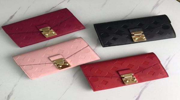 

fashion designers zippy wallet mens womens leather zipper wallets flowers coin purse handbags long card holder clutch2642714, Red;black
