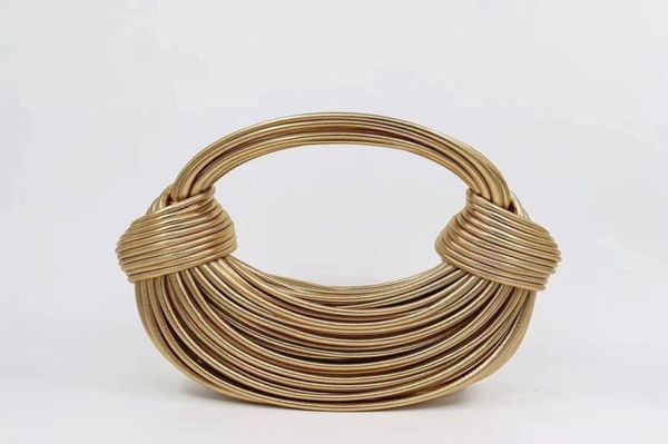 

fashion designer brand luxury women bag hobos style lady s handbag double knot striped leather quality 2205273117834