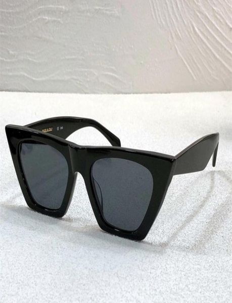 

fashion classic designer 41468 sunglasses for women vintage charming cat eye frame sun glasses summer trend versatile style antiu6977533, White;black