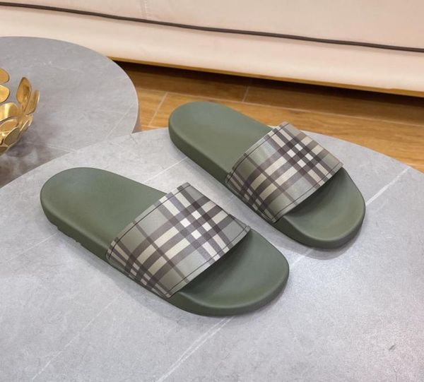 

pairs fashion men039s women039s rubber designer slides slippers sandals shoes slide summer wide ladys flat flip 3607060, Black