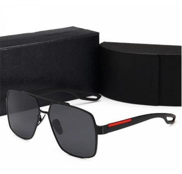 

retro polarized luxury mens designer sunglasses rimless gold plated square frame brand sun glasses fashion eyewear with case6859366, White;black