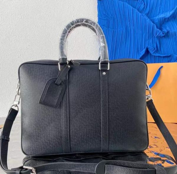 

luxurys designers bags briefcase men business package s lapbag leather handbag messenger high capacity shoulder handba9092975