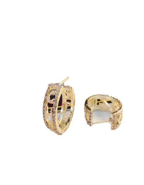 

premium luxury letter earrings charm fashion designer earrings 18k goldplated fine jewelry classic senior logo young people coupl5053456, Golden;silver