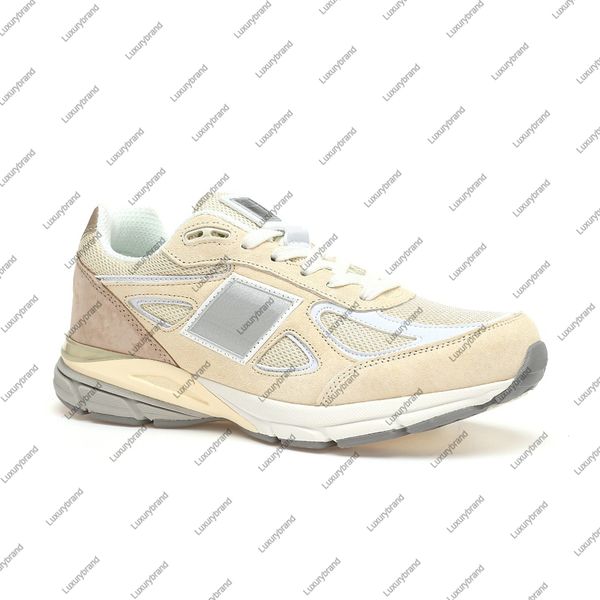 

teddy santis 990v4 limestone sports shoes for men's sneakers mens running shoe womens trainers u990te4