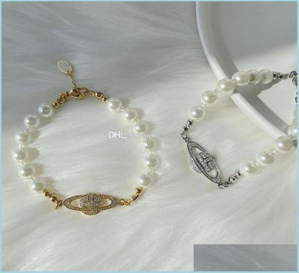 

charm bracelets western west queen with the same wood star pearl bracelets european and american fashion ins1 /1 brass plated cl dhfmd524932, Golden;silver