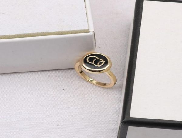 

mixed simple 18k gold plated ring brand c double letter band rings vintage small sweet wind men women fashion designer1319202, Silver