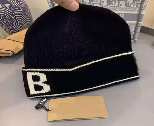 

2 color classic letter knitted hat men039s women039s autumn winter warmth thick wool embroidery cold couple fashion street t7934970, Blue;gray