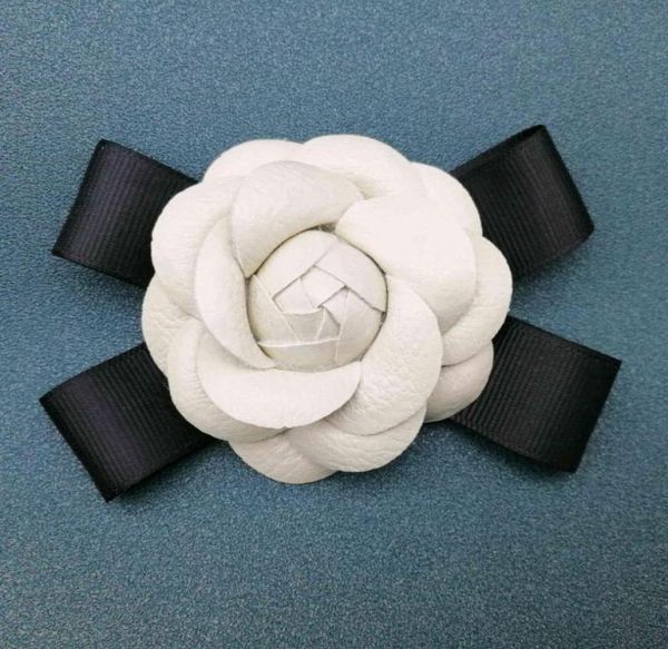 

fashion black bow fabric camellia flower brooch pin wedding party costume jewelry accessories big brooches for women gifts59150787319171, Gray