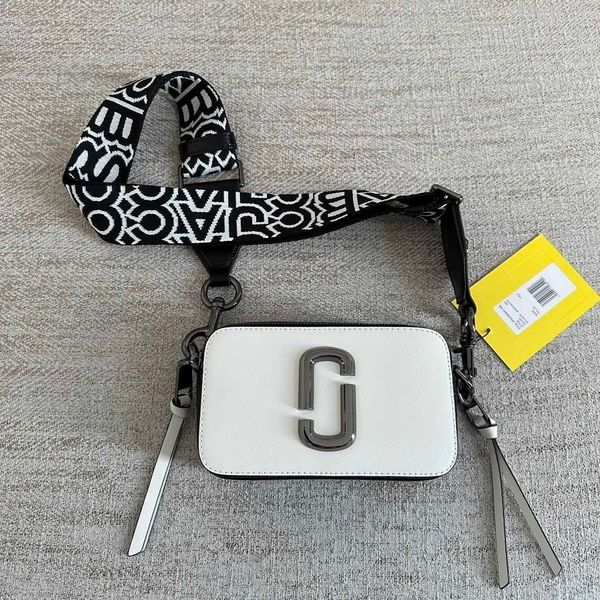 

luxury bag mj spring and summer mj classic letter shoulder strap camera single crossbody fashion cowhide women's handbags
