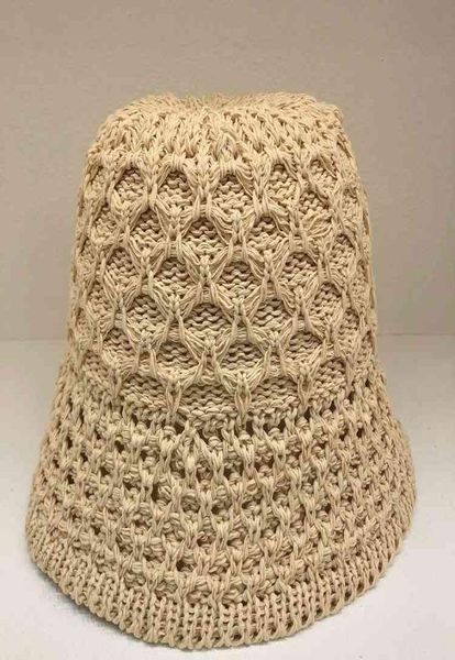 

designer hat ball caps fisherman039s hat female face in spring and summer straw handmade leisure basin korean version net red v8340180, Blue;gray