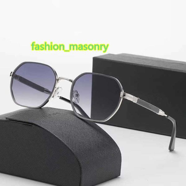 

2023 luxury designer sunglasses outdoor men's sunglasses sun protection uv 400 protective driving glasses sunglasses pilot sunglasses, White;black