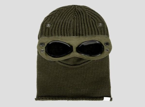 

goggle balaclava extra fine merino wool beanie knit hat men cap outdoor windbreak hood retains heat skull caps black army green5879471, Blue;gray