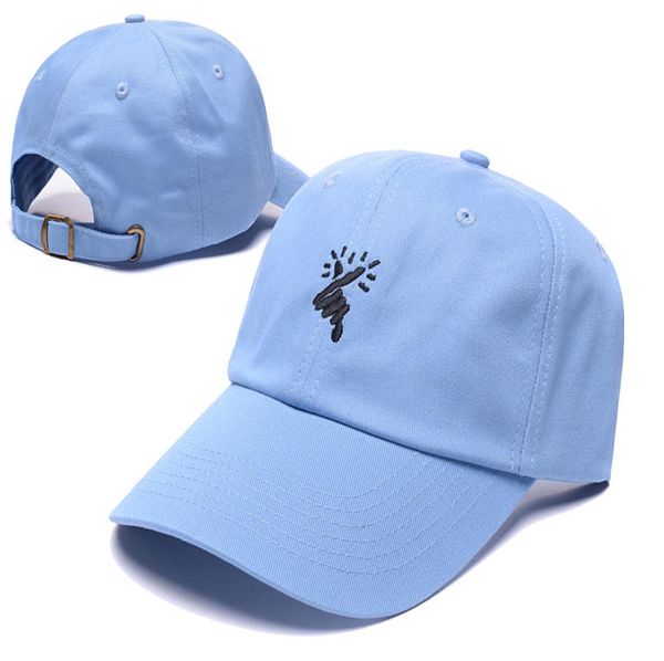 

new arrival embroidery strapback cap 100% cotton love finger dad cap adjustable snapback gorras 6 panel hat hip hop baseball caps9428222, Blue;gray