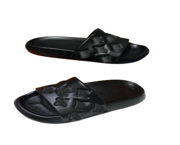 

designer man rubber beach slippers women black pu elegant rainbow turn indoor outdoor sliders white green sandal flat bottom 4965474