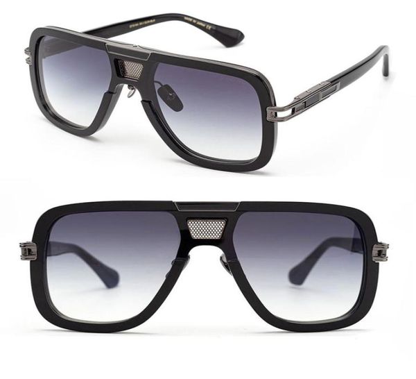 

grand bem sunglasses designer women oversized hinge design electroplated frame sunglasses men luxury quality original box8023922, White;black