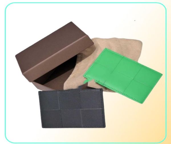 

wallets men039s card holder luxury brand mini wallet 100 cowhide woven cardholder fashion women039s bank card case black si1363126, Red;black