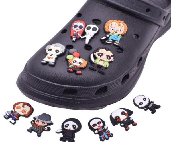

instock black eye anim charms cartoon garden shoe decoration shoecharms buckle soft rubber jibbitz charm5326722, White;pink