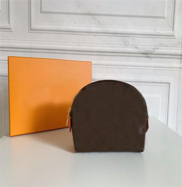 

makeup bag genuine leather cosmetic bag clutch purse travel bag designer handbags print letter2928855