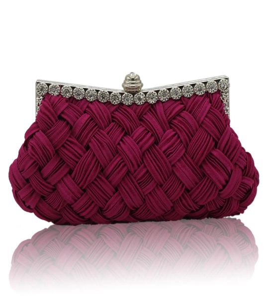 

2017 pineapple evening bags handbags ruffled diamond grey ivory black burgundy party handbags with chain 8573296