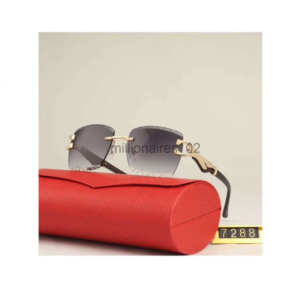 

designer cart glasses cycle luxurious fashion brand sports polarize sunglasses men women vintage baseball beach driving rimless black grey s, White;black