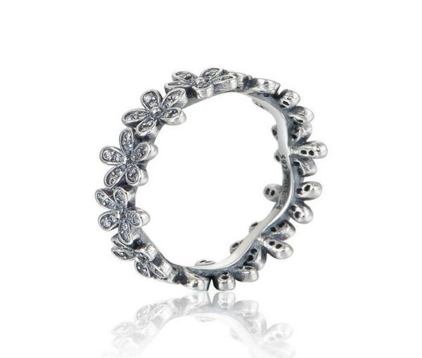 

daisy ring 925 sterling silver fits original style jewelry 190934cz h94054798