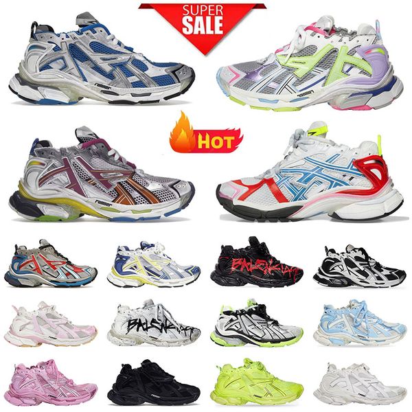 

designer shoes paris runner 7.0 transmit sense mens shoes trainers black white pink blue neon yellow white multicolor burgundy luxury outdoo