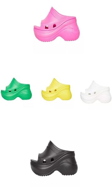 

designer slipper slides sandals green pink yellow white black rubber shoes for women size chart 36-47 release date 20232498389