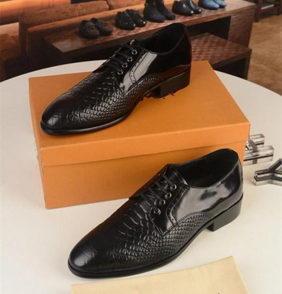 

a fashion men casual shoes luxurious genuine leather lowest slipon men loafers mens leisure dress shoes1246912, Black