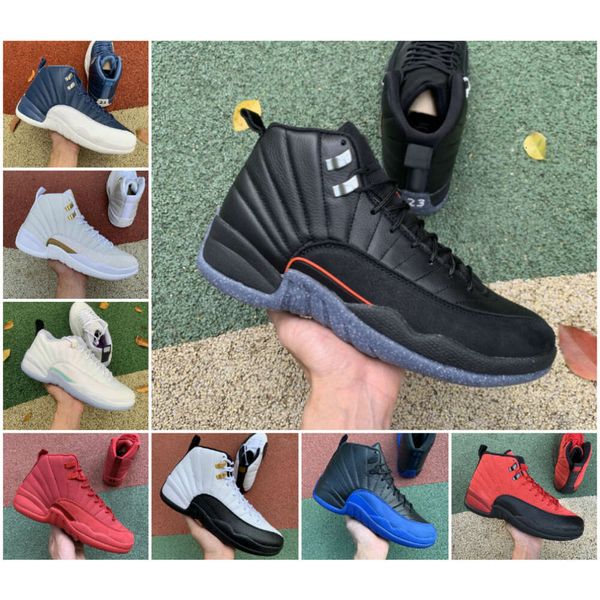 

jumpman 12 12s taxi utility mens basketball shoes black dark concord university blue gold reverse flu game royal twist fiba playoffs easter