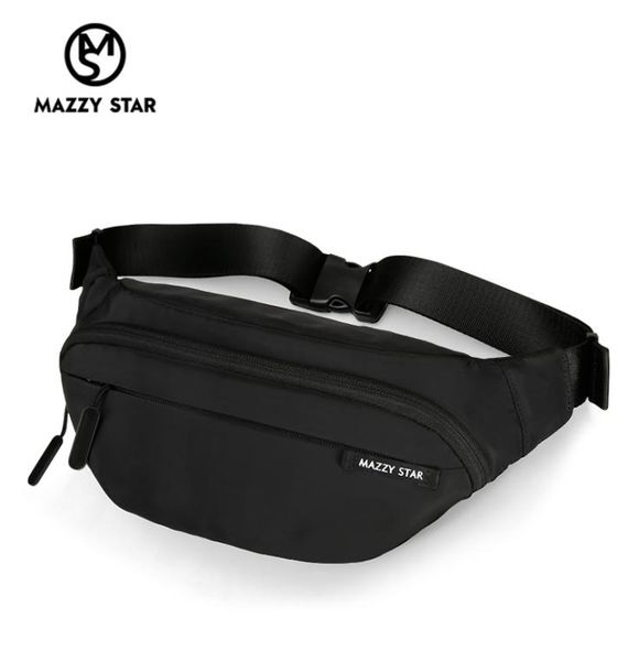 

waist bag men fanny pack black waterproof chest handbag money belt bag men teenager039s travel wallet belt male chest phone pou1051099