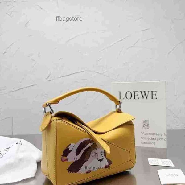 

lowe large bag commuter designer bags diamond puzzles spain lady girl capacity cowhide geometric spliced one shoulder crossbody kicm