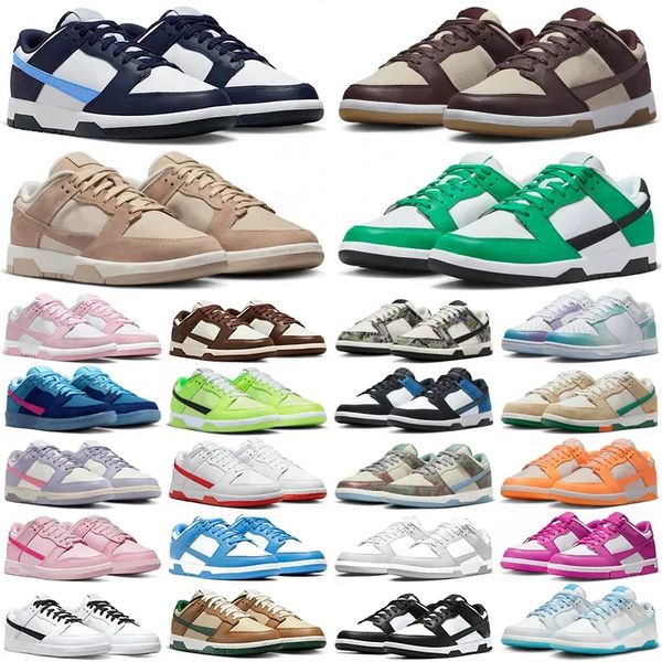 

panda low running shoes black white gum orange lobster grey fog unc vintage green pink foam mens womens designer sneaker us 12 trainers with