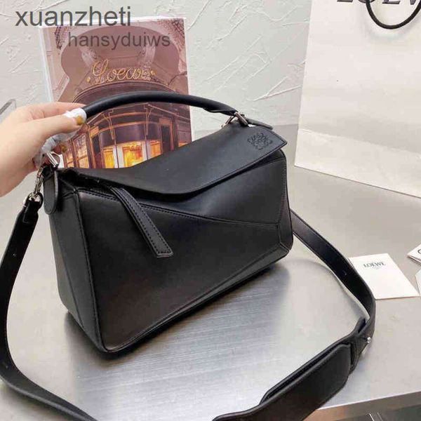 

shoulder 2023 handbag bag puzzles lowes women designer geometric puzzle stitched rhomboid cowhide men's one messenger pillow y97w xuha