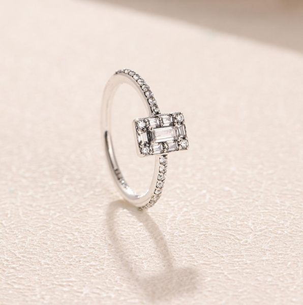 

new 100% 925 sterling silver european jewelry luminous ice ring fashion charm ring for women1547680