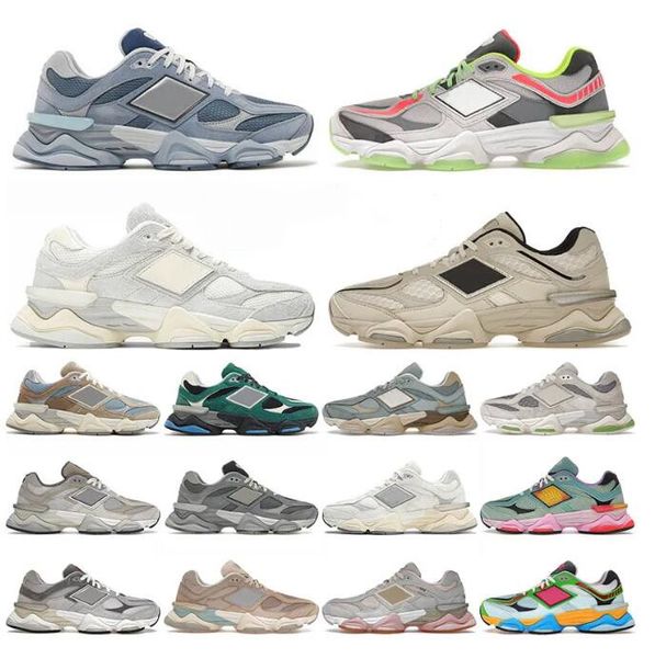 

og 2023 designer athletic 9060 running shoes cream black grey day glow quartz multi-color cherry blossom for mens women new balances bb9060