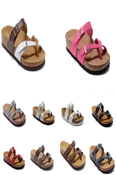 

mayari florida arizona 2021 slippers sell summer men women flats sandals cork slippers casual shoes beach slippers size 342388431, Black