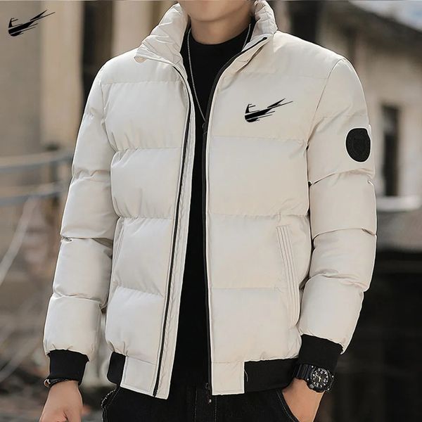 

designer mens jackets thick warm outdoors casual puffer jacket new listing autumn winter luxury clothing brand coat 5xl, Black;brown