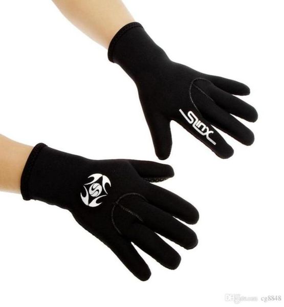

new slinx 3mm neoprene wetsuit scuba diving gloves surfing snorkeling swimming gloves warm diving equipment sml45193481596952, Black