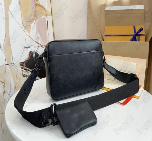 

duo messenger bag designer mens handbags iary monograms shadow leather shoulder handbag designers luxurys hybrid cross body br1023621, Red;black