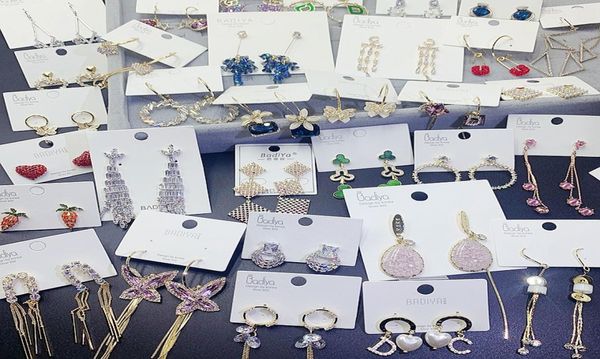 

925 silver needle tassel earrings new luxury drop jewelry earrings fashion collocation big earrings for women5441036