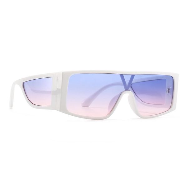 

new modern square sunglass ins wind street sunglass z1452u1003537, White;black
