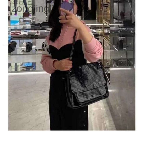 

one puffer bag classic niki tramp lady ladies siant lourant women's designer chain leather shoulder 2022 new cow cross body jt7j