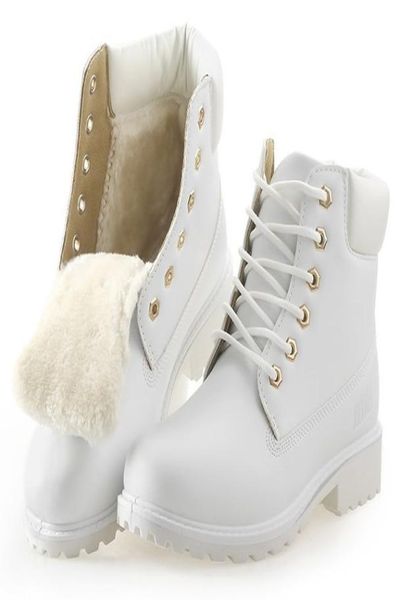 

szsgcn 2018 new autumn winter women ankle boots new fashion woman snow boots for girls ladies work shoes plus size 36419851599, Black